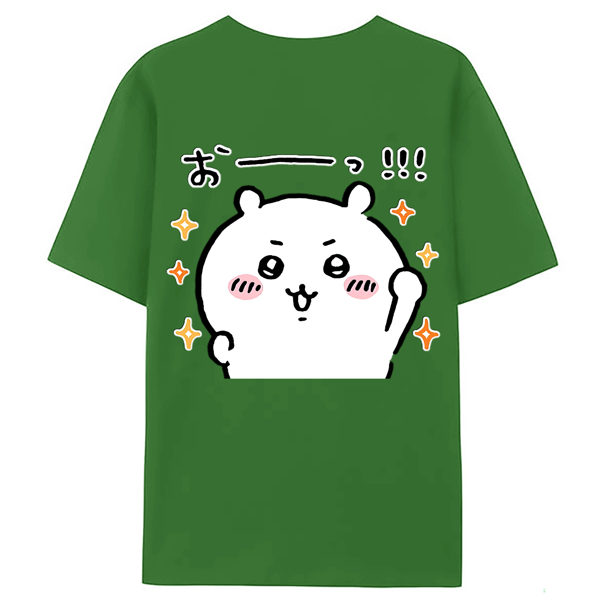 （画像用） ちいかわ ちいかわ Chii-kawa chiikawa レディース半袖Tシャツ(バックプリント)